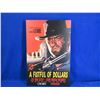 Image 1 : Framed Show Print on Canvas - A Fistful of Dollars, Clint Eastwood