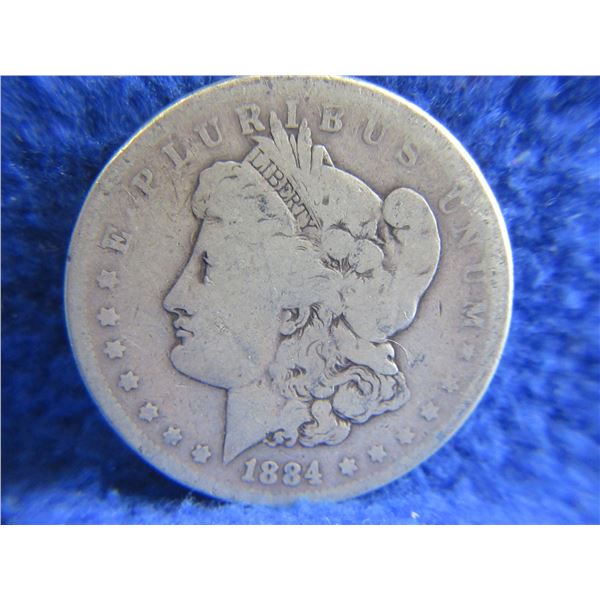 1884 USA One Dollar "Morgan Dollar" - .900 Silver