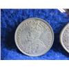 Image 5 : 2 Canadian 25 Cent Coins - .800 Silver - 1929, 1933