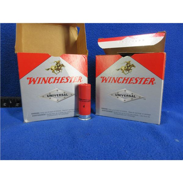 12 Ga. 2 3/4" 4 Shot Winchester (Pick Up or Ship by UPS Only)