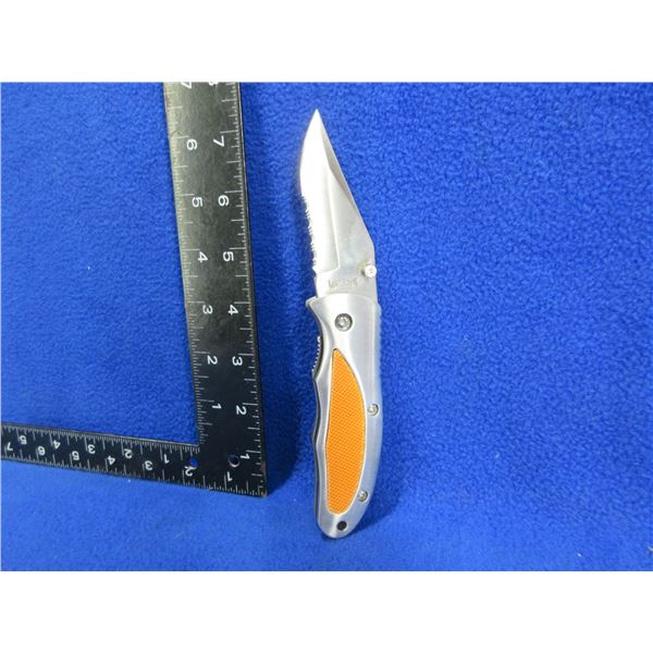 NEW - Razorback Folding Lock Blade Belt Clip Knife - 3" Blade