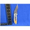 Image 2 : NEW - Razorback Folding Lock Blade Belt Clip Knife - 3" Blade