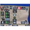 Image 2 : Lot of 39 Misc. Patches with 2 Velcro Display Boards