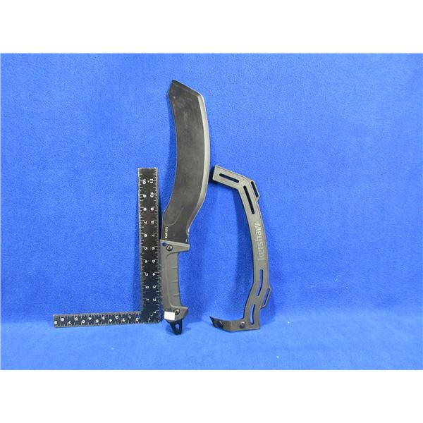 Kershaw 1072 Camp 12 Parang Machete w/ Sheath - Appears Unused