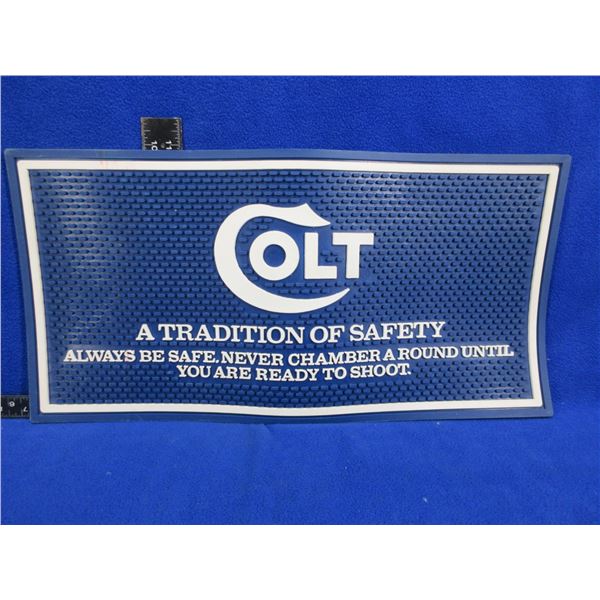Colt Rubber Counter Mat - 21 1/2" x 10 3/4" x 1/4"