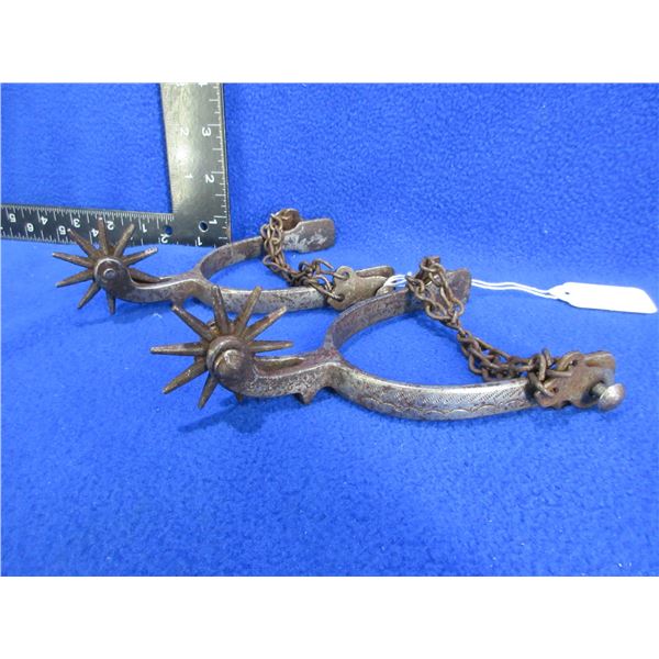 Pair of Vintage Spurs - Appear to be August Buermann Style
