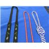 Image 3 : 2 Beaded Necklaces and a Beaded Bolero Tie