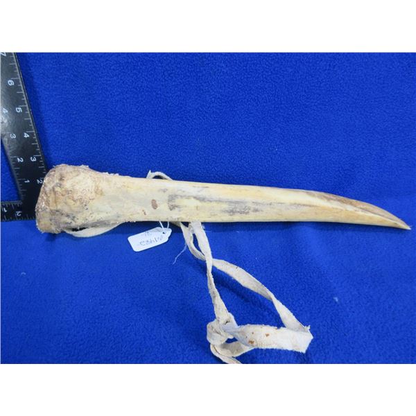 Native American Bone Scraping Tool