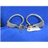 Image 2 : Vintage Tower Double Lock Handcuffs with 1 key - Working