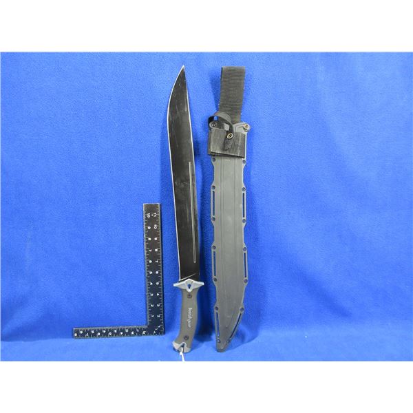 Kershaw Camp 18 1074 Machete with Sheath - 18" Blade, 24" Total Length