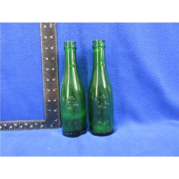 2 Vintage The Drewrys Ltd. Pop Bottles