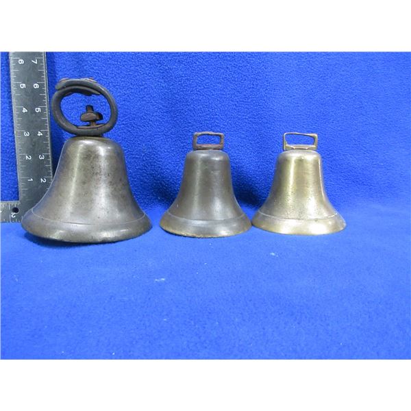 3 Brass Bells