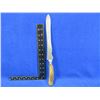 Image 1 : Fixed Blade Knife w/ Stag Handle - Encore, Thomas Turner & Co.