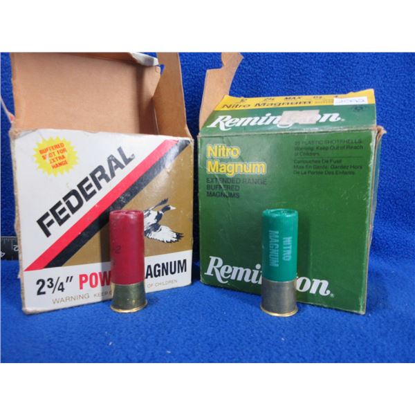 12 Ga. 2 3/4" Federal & Remington (Pick Up or Ship by UPS Only)