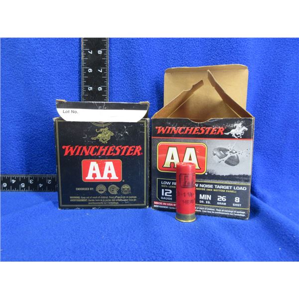 12 Ga. 2 3/4" Mixed Winchester Shotshells (Pick Up or Ship by UPS Only)