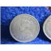 Image 5 : 2 Canadian 25 Cent Coins - .800 Silver - 1921, 1929