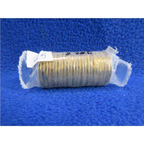 Roll of 25 - 2008 Canada Olympic Flying Loonies