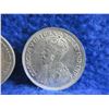 Image 6 : 2 Canadian 25 Cent Coins - .800 Silver - 1920, 1933