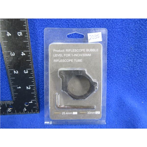 NEW - 30MM Riflescope Bubble Level with Compass