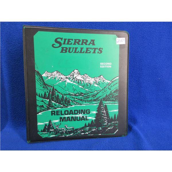 1 Book - Sierra Bullets Reloading Manual Binder 2nd Edition