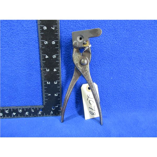 30 Cal. Brass Single Cavity Bullet Mold - Mics out to .316"