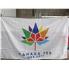 Image 1 : 2 Flags - Canada 150 and Brotherhood of Bikers - Both 36" x 60"