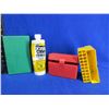 Image 1 : RCBS Case Lube Pad, G96 Brass Cleaner & 2 MTM Ammo Boxes