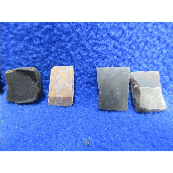 3 Assorted Flints for Flintlock Rifle