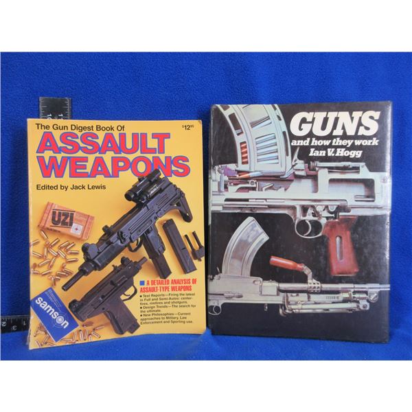2 Books - Guns and How They Work, Gun Digest Assault Weapons