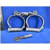 Image 1 : Vintage Providence Tool Co. Handcuffs - Key is Broken