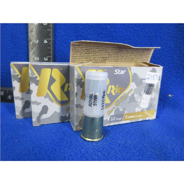 12 Ga. 2 3/4" 1 1/8 oz Slug Rio Shotshells (Pick Up or Ship by UPS Only)