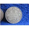 Image 3 : 2 Canadian 25 Cent Coins - .925 Silver - 1916, 1917