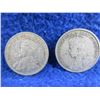 Image 4 : 2 Canadian 25 Cent Coins - .925 Silver - 1916, 1917