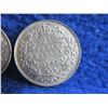Image 3 : 2 Canadian 25 Cent Coins - .800 Silver - 1921, 1932