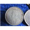 Image 5 : 2 Canadian 25 Cent Coins - .800 Silver - 1921, 1932