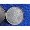 Image 6 : 2 Canadian 25 Cent Coins - .800 Silver - 1921, 1932