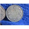 Image 3 : 2 Canadian 25 Cent Coins - .800 Silver - 1921, 1932