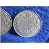 Image 3 : 2 Canadian 25 Cent Coins - .800 Silver - 1929, 1932