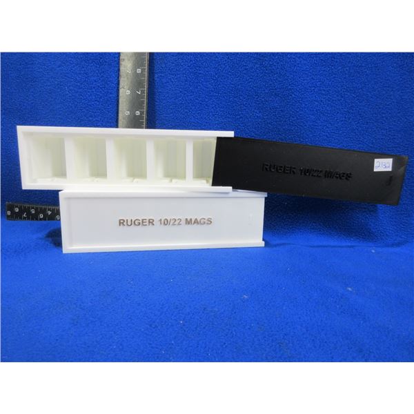 2 - Ruger 10/22 Rotary Magazine Cases - Holds 5 Magazines