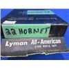 Image 2 : Lyman All-American 22 Hornet 2 Die Set with Shellholder # 12