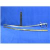 Image 1 : Unknown Sword with Engraving and Brass Scabbard - 31" Blade