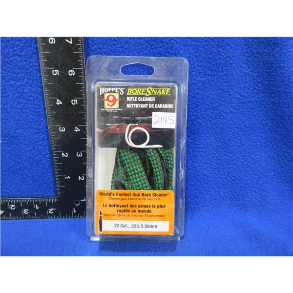 NEW - .22 Cal. Hoppe's 9 Bore Snake