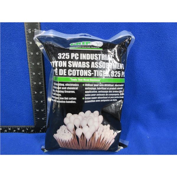 325 Piece Industrial Cotton Swab Assortment - Appears New