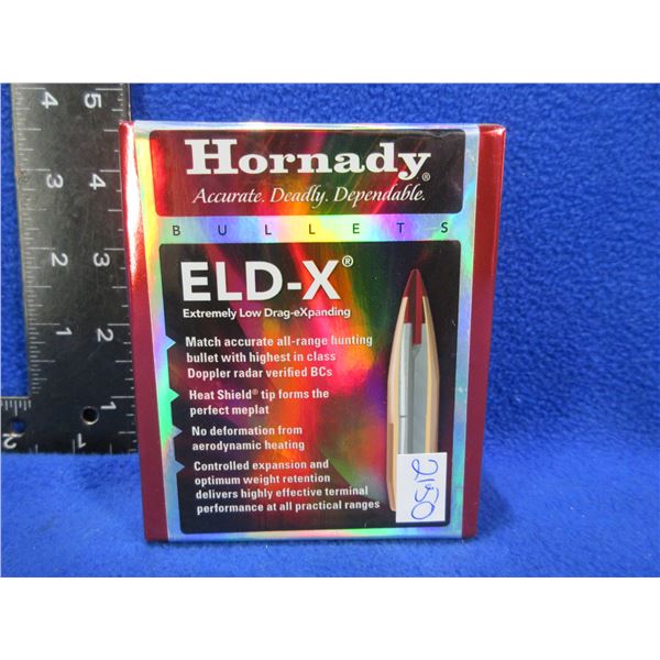 7MM 162gr ELD-X Hornady Bullets - Sealed Box of 100