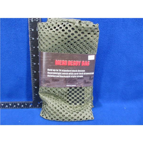 NEW - Mesh Decoy Bag - Holds up to 24 standard duck decoys
