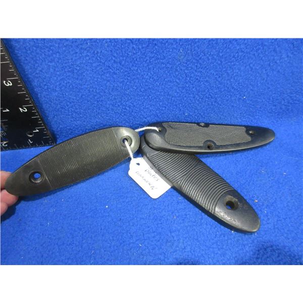 3 Unknown Buttplates - 3 1/8 C/C, 3 1/16 C/C, 4 Hole is 3 5/8 C/C