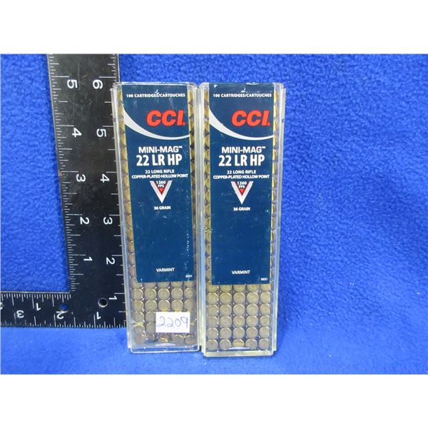 22 LR 36gr Copper-Plated HP CCI (Pick Up or Ship by UPS Only)