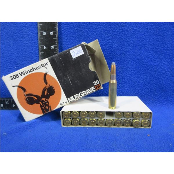 308 Win. Locked Core PSP Musgrave (Pick Up or Ship by UPS Only)