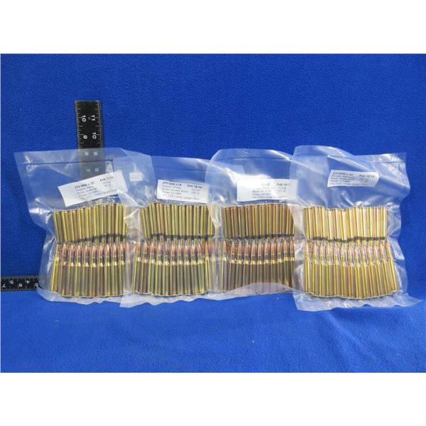 270 Win. Reloads - 4 Bags of 25 (Pick Up or Ship by UPS Only)