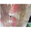 Image 3 : Native American Style Blanket - 86" x 70" - Does have 2 small holes